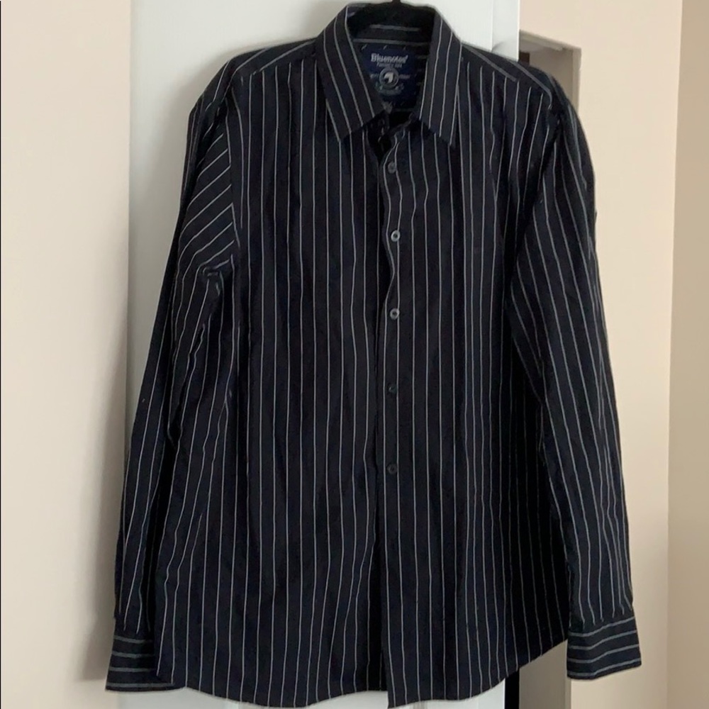2/$25 Bluenotes Men’s Striped Dress Shirt